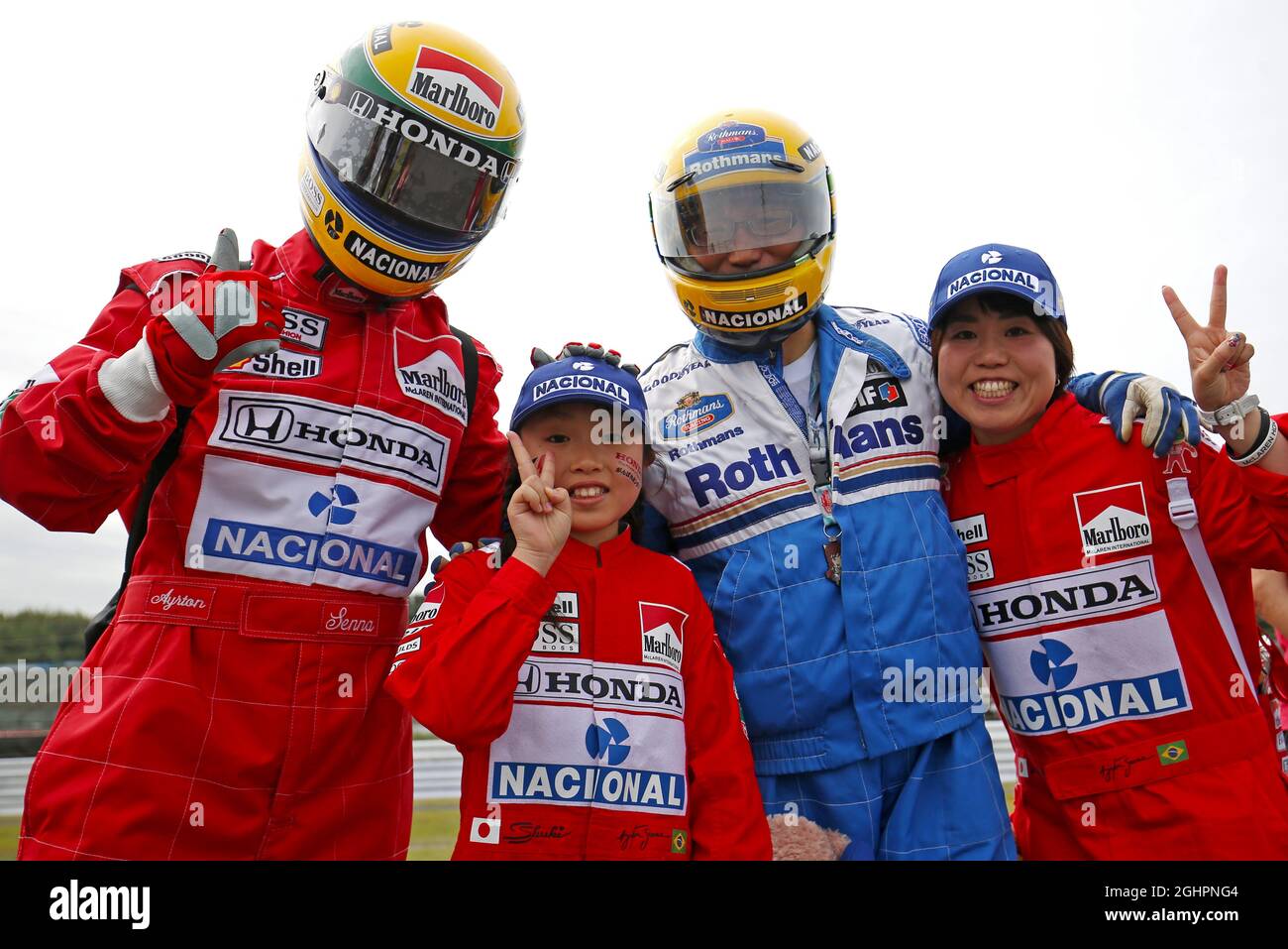 Ayrton Senna, F1 Japan GP 1992, Suzuka, Mc Laren Stock Photo