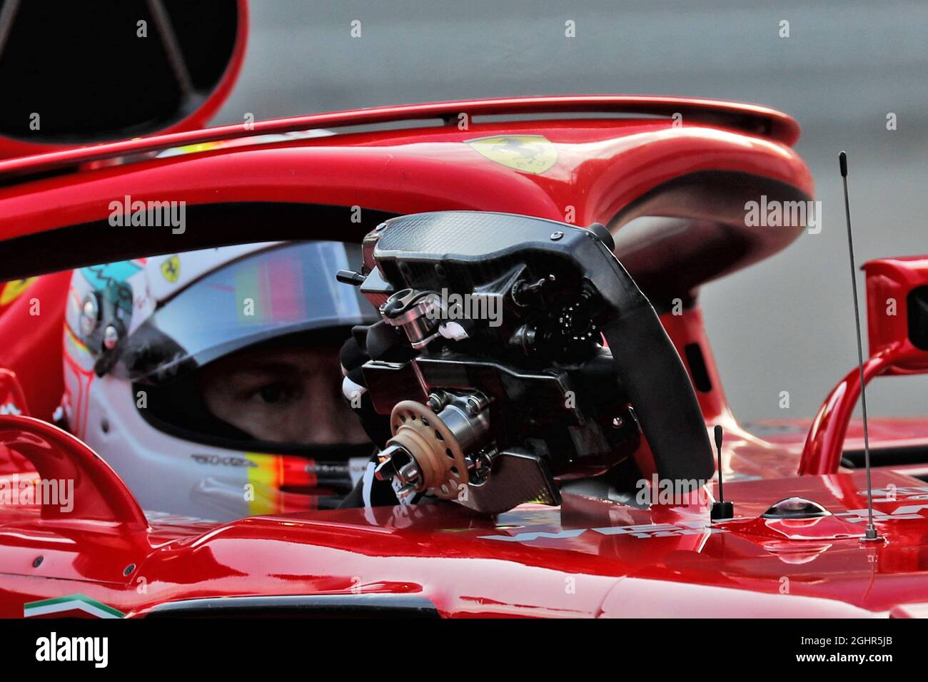 Ferrari sf71h steering wheel hi-res stock photography and images - Alamy