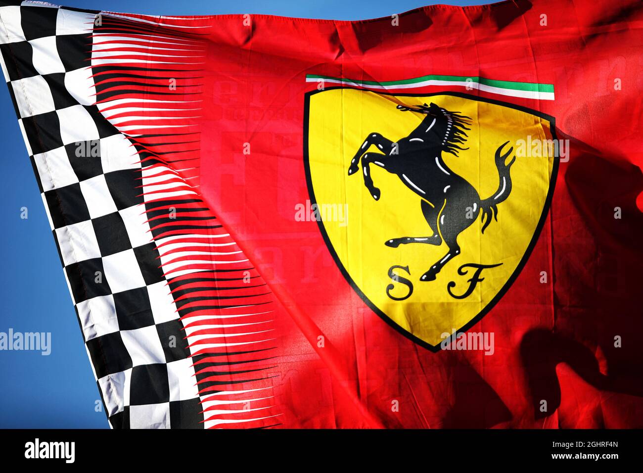 Ferrari flag hi-res stock photography and images - Alamy