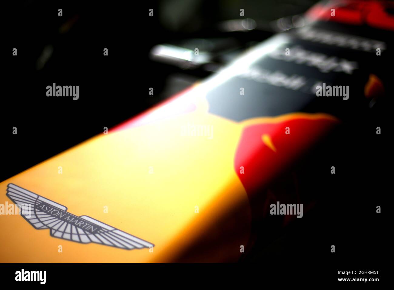 Red Bull Racing RB14 - Aston Martin logo. 13.09.2018. Formula 1 World ...