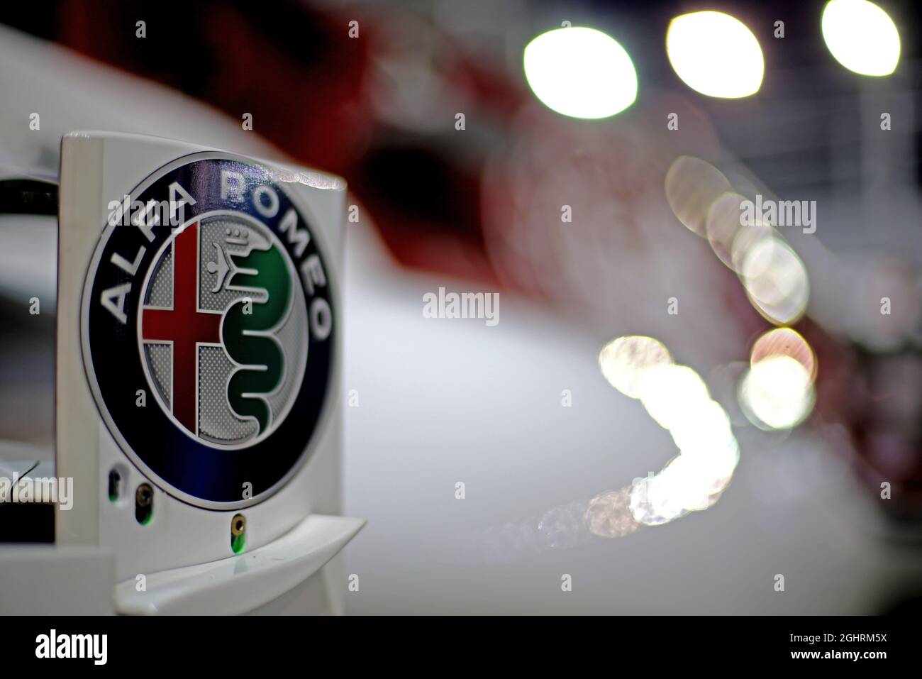 Alfa romeo racing logo hi-res stock photography and images - Alamy