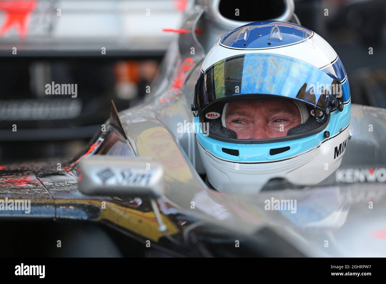 Mika Hakkinen (FIN) drives his 1998 McLaren MP4-13. 06.10.2018. Formula