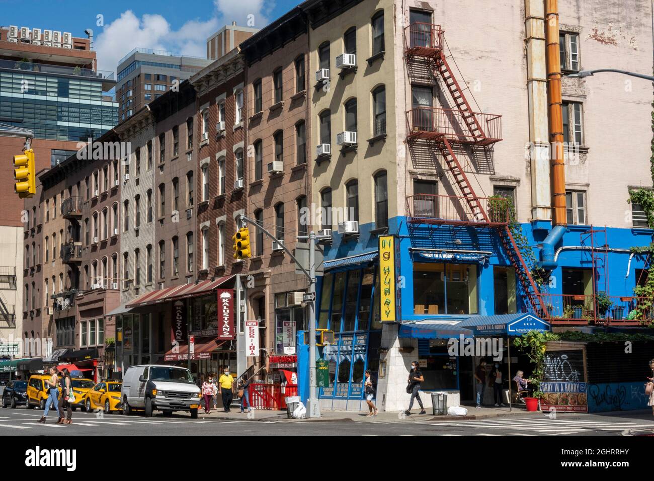 Indian Restaurant, Murray Hill, NYC Stock Photo Alamy