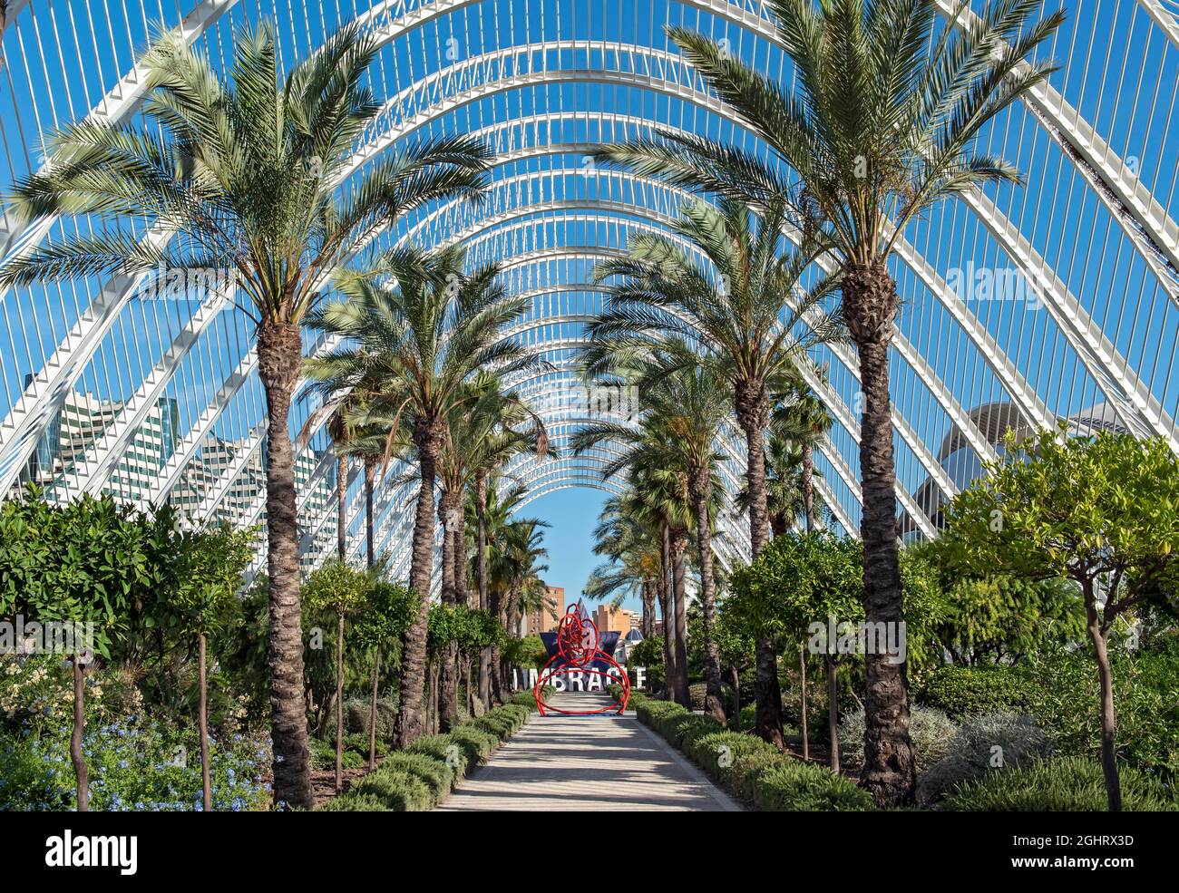 The Umbracle, L'Umbracle, City of Arts and Sciences, Ciutat de les Arts ...
