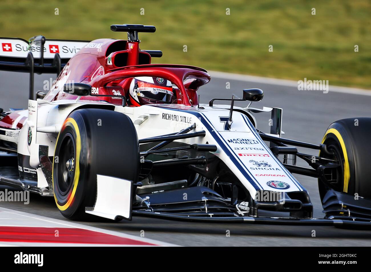 Kimi Raikkonen (FIN) Alfa Romeo Racing C38. 18.02.2019. Formula One ...