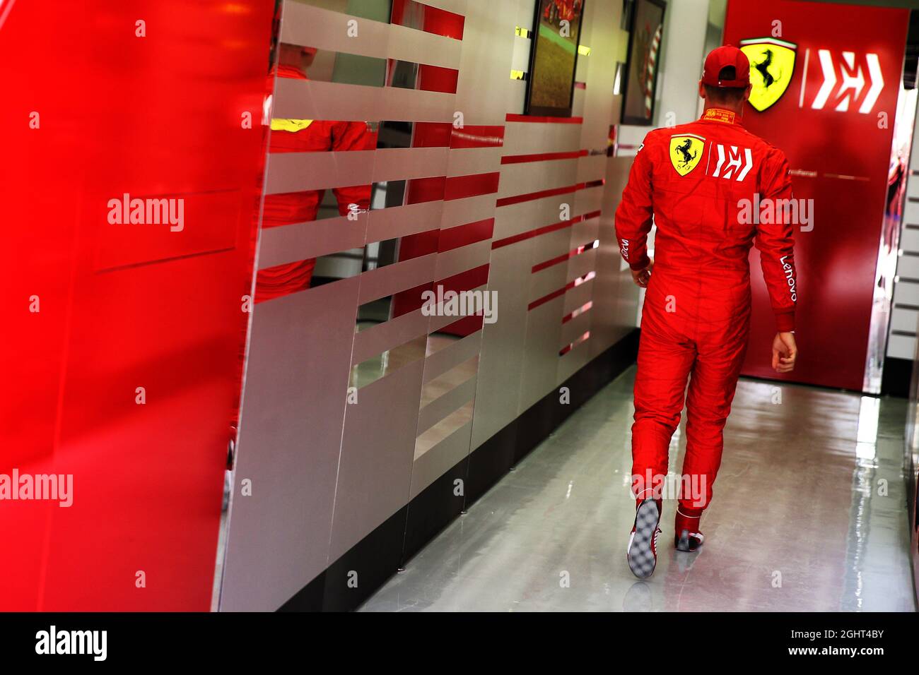 Mick Schumacher (GER) Ferrari Test Driver.  02.04.2019. Formula One Testing, Sakhir, Bahrain, Tueday.  Photo credit should read: XPB/Press Association Images. Stock Photo