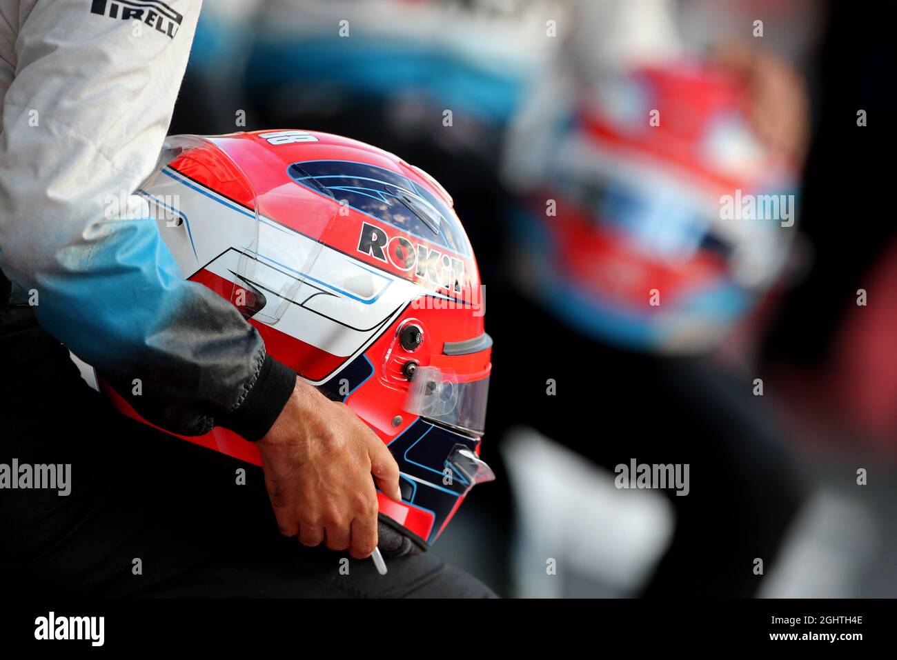 The helmet of robert kubica hi-res stock photography and images - Alamy