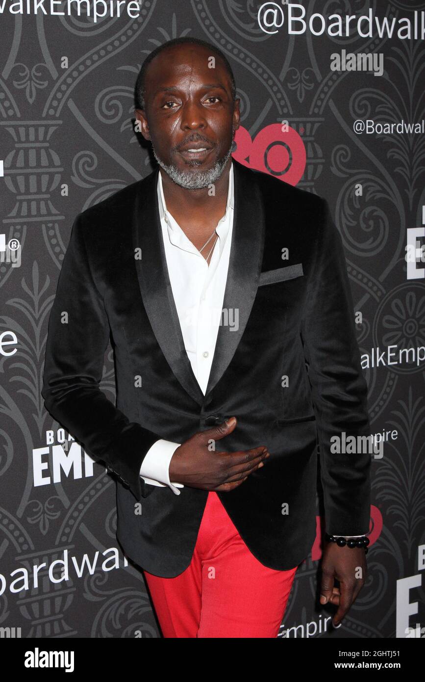 Michael Kenneth Williams attends the premiere of HBO's 'Boardwalk Empire' Season 5 at The Ziegfeld Theatre in New York City on September 3, 2014.  Photo Credit: Henry McGee/MediaPunch Stock Photo