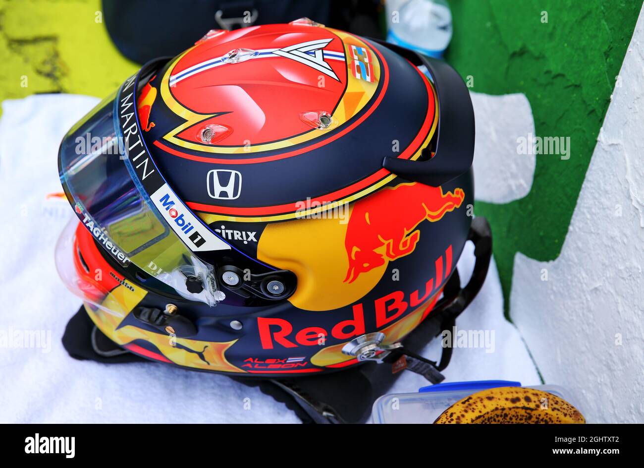 F1 2019 red bull cheap helmet