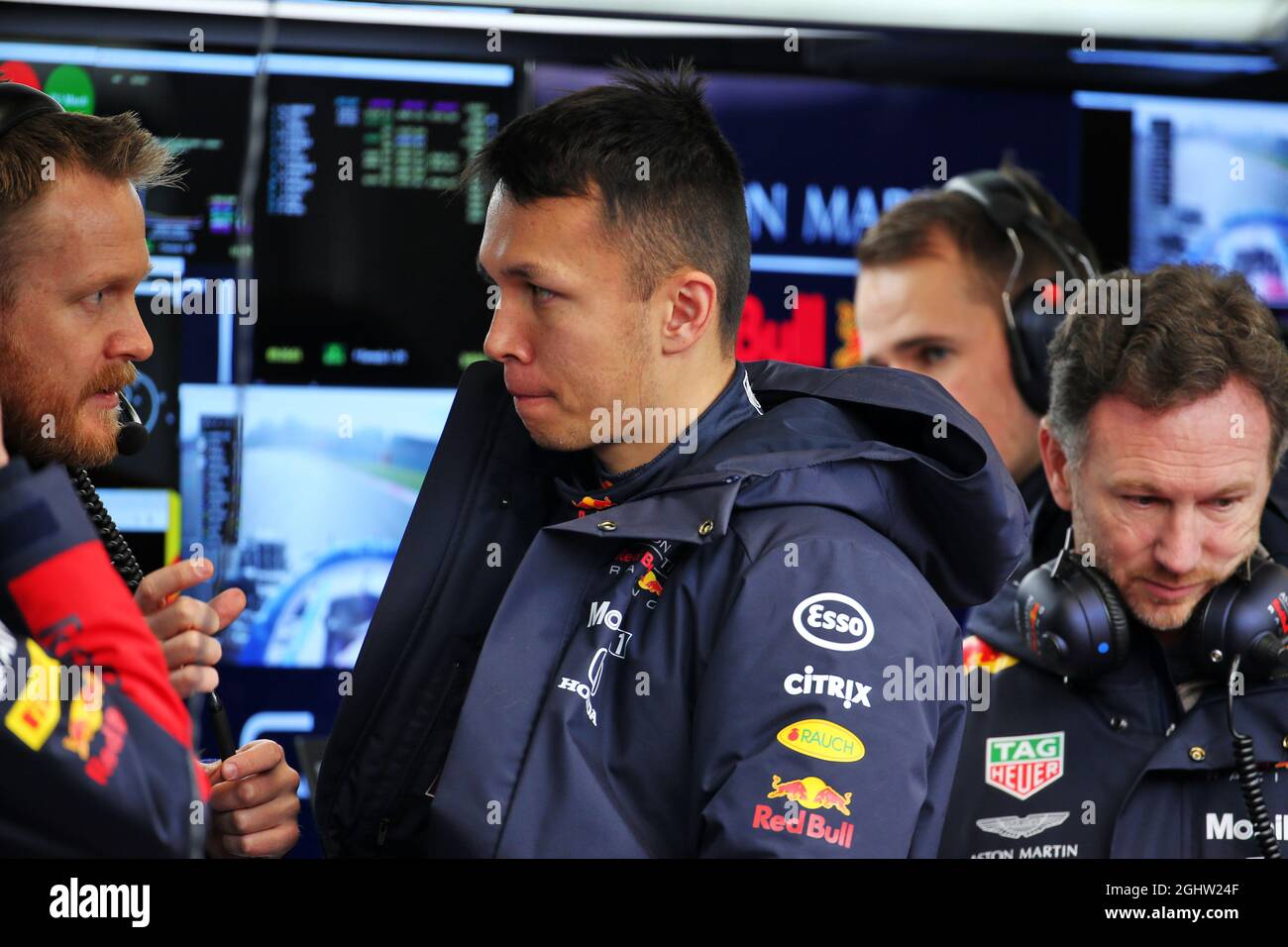 Alexander Albon (THA) Red Bull Racing.  20.02.2020. Formula One Testing, Day Two, Barcelona, Spain. Thursday.  Photo credit should read: XPB/Press Association Images. Stock Photo
