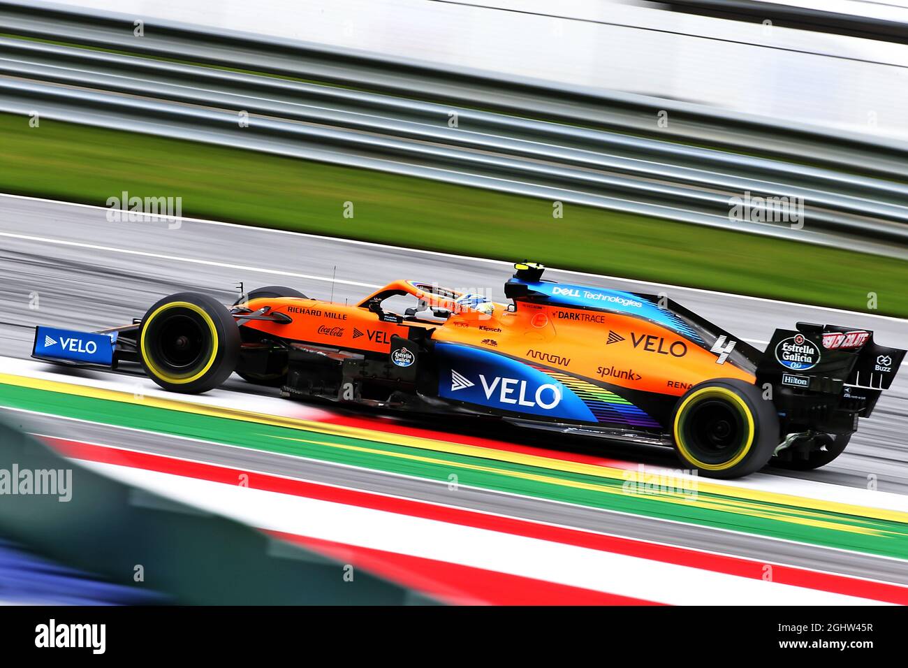 Lando Norris (GBR) McLaren MCL35. 03.07.2020. Formula 1 World