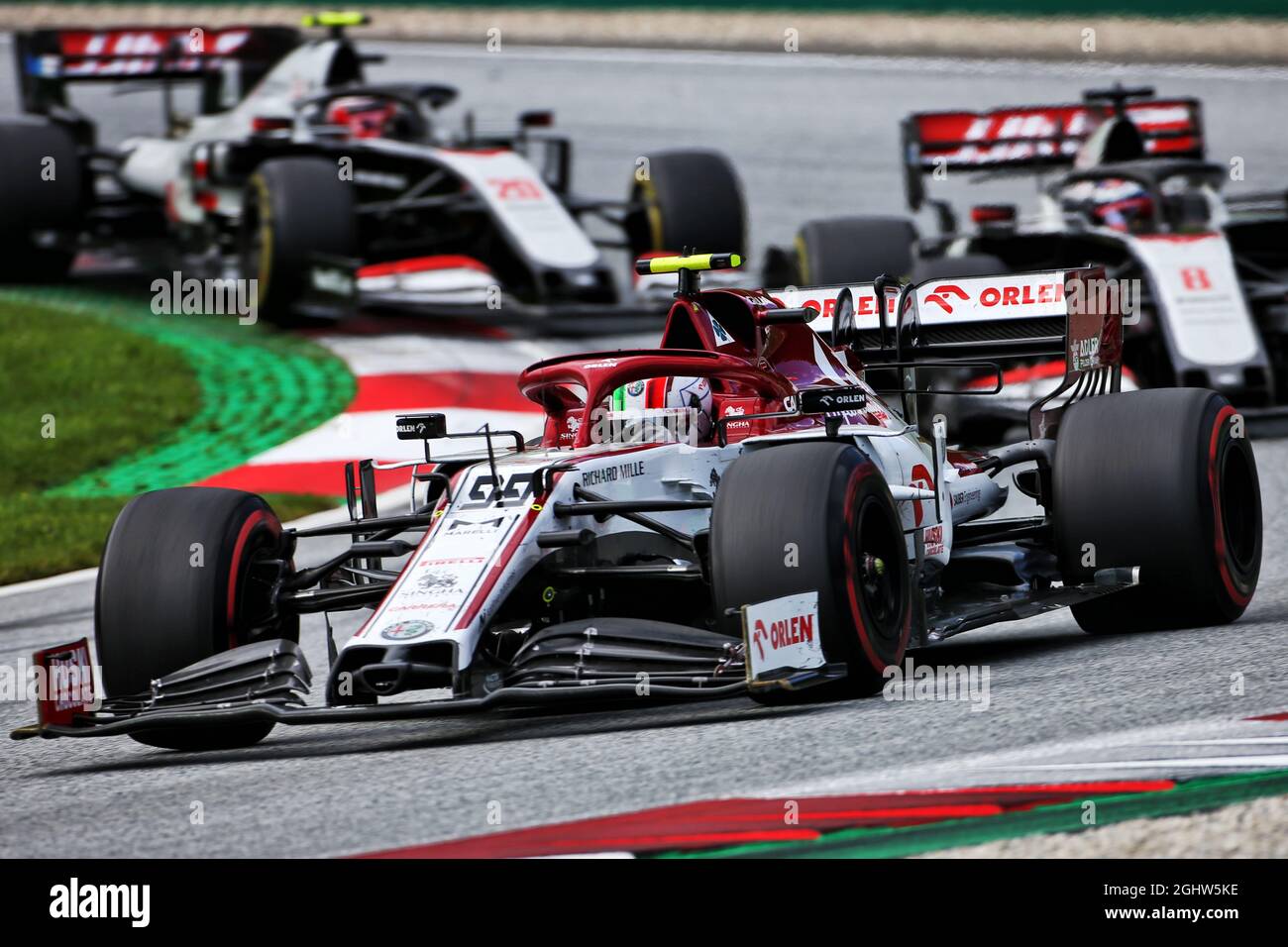Antonio Giovinazzi (ITA) Alfa Romeo Racing C39. 12.07.2020. Formula 1 ...