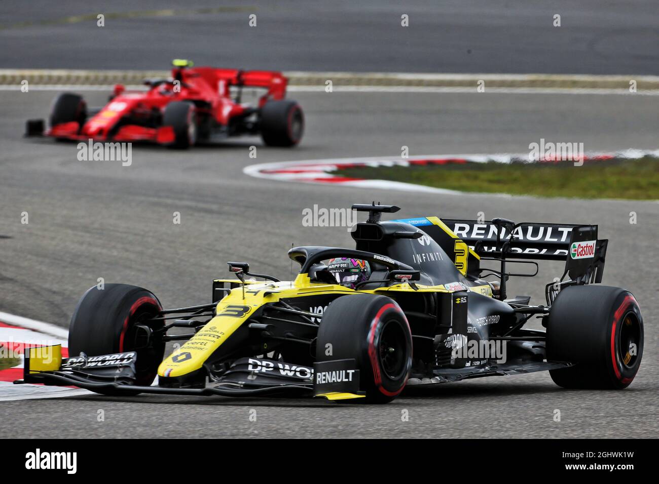 Daniel Ricciardo (AUS) Renault F1 Team RS20. 11.10.2020. Formula 1 World  Championship, Rd 11, Eifel Grand Prix, Nurbugring, Germany, Race Day. Photo  credit should read: XPB/Press Association Images Stock Photo - Alamy
