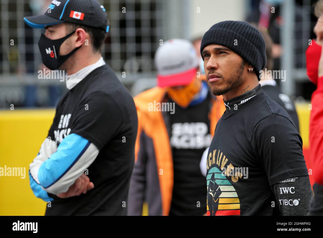 Lewis Hamilton (GBR) Mercedes AMG F1 on 