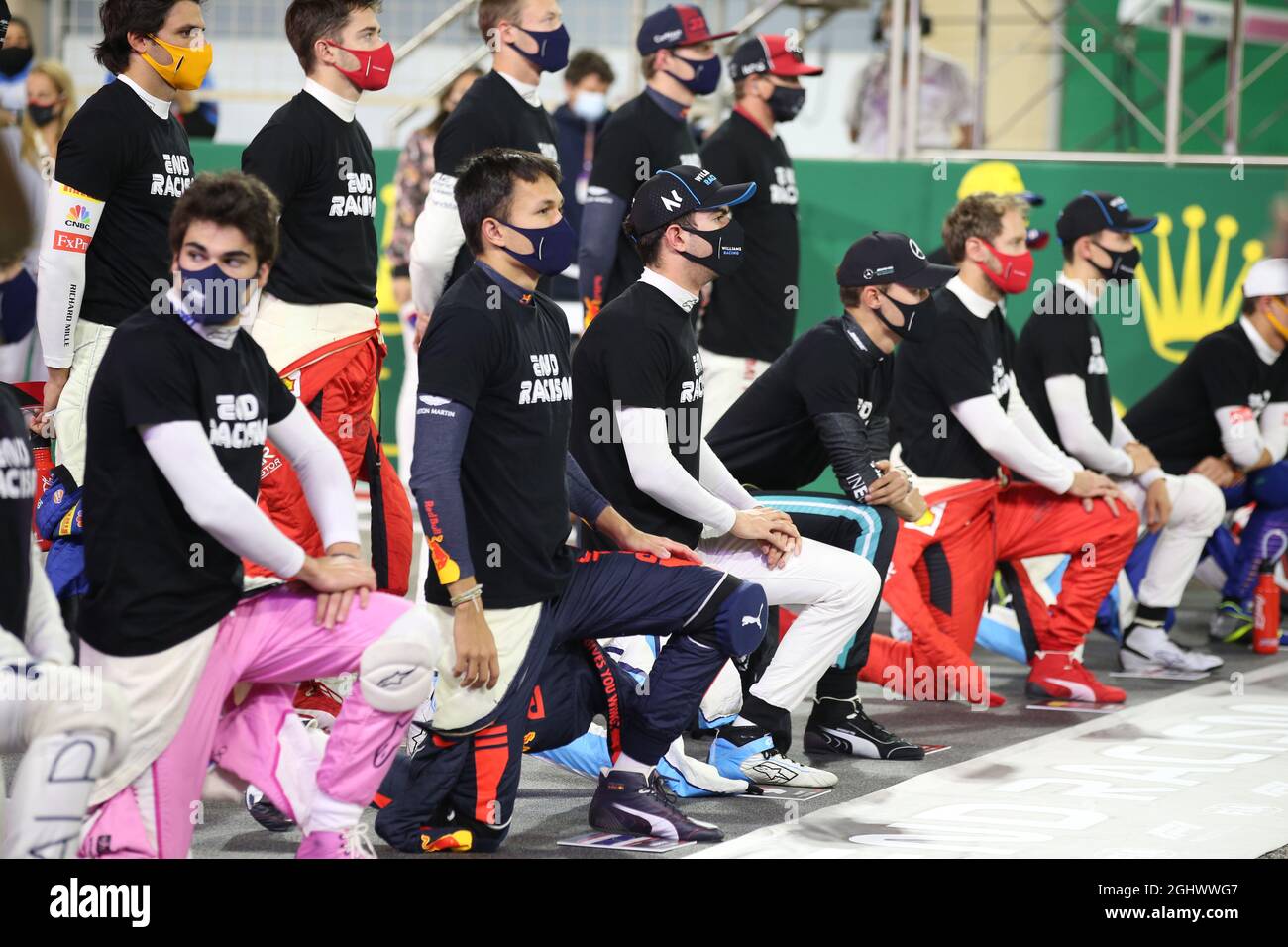 Bahrain Racing Grid Formula 1 drivers grid bahrain hi-res stock photography and images - Alamy