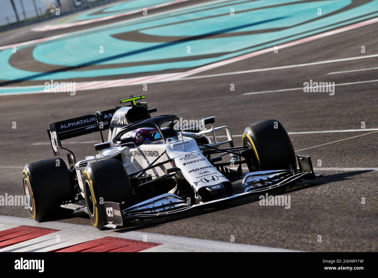 Marino Sato (JPN) AlphaTauri AT01 Test Driver. 15.12.2020. Formula 1 ...