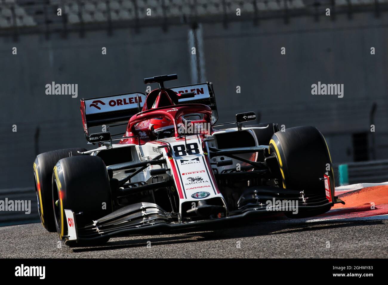 Robert Kubica (POL) Alfa Romeo Racing C39 Reserve Driver. 15.12.2020 ...