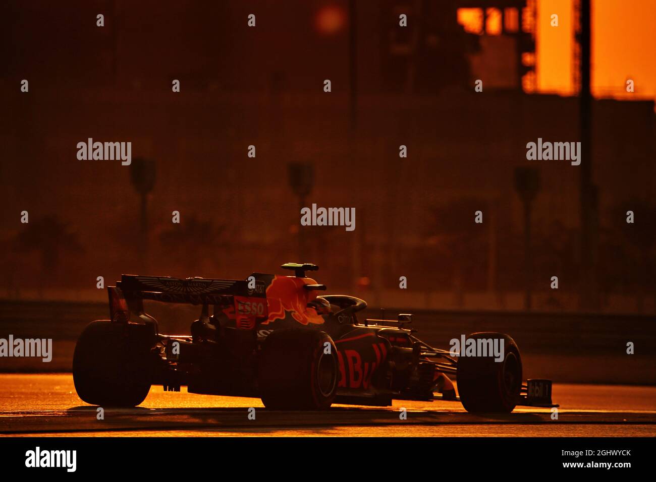 Sebastien Buemi (SUI) Red Bull Racing RB16 Test Driver.  15.12.2020. Formula 1 Testing, Yas Marina Circuit, Abu Dhabi, Tuesday.  Photo credit should read: XPB/Press Association Images. Stock Photo