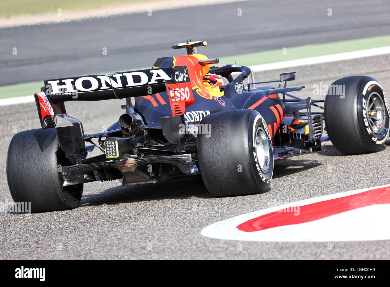 Sergio Perez (MEX) Red Bull Racing RB16B.  13.03.2021. Formula 1 Testing, Sakhir, Bahrain, Day Two.  Photo credit should read: XPB/Press Association Images. Stock Photo