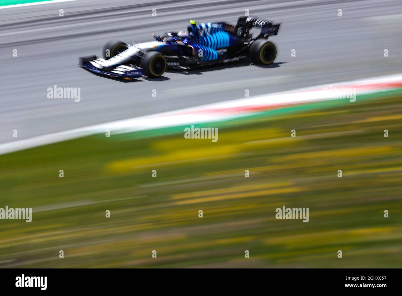 Nicholas Latifi (CDN) Williams Racing FW43B.  26.06.2021. Formula 1 World Championship, Rd 8, Steiermark Grand Prix, Spielberg, Austria, Qualifying Day.  Photo credit should read: XPB/Press Association Images. Stock Photo