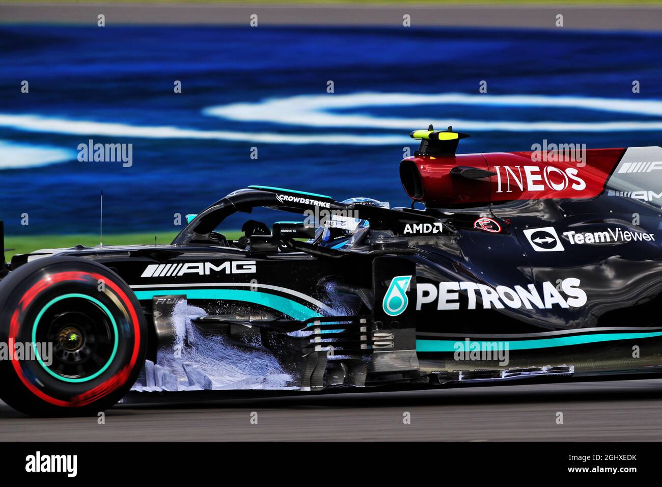 スポーツ選手 V.Bottas 2021 Mercedes AMG F1 Used Visor V.Bottas 2021 Mercedes AMG F1 Used Visor