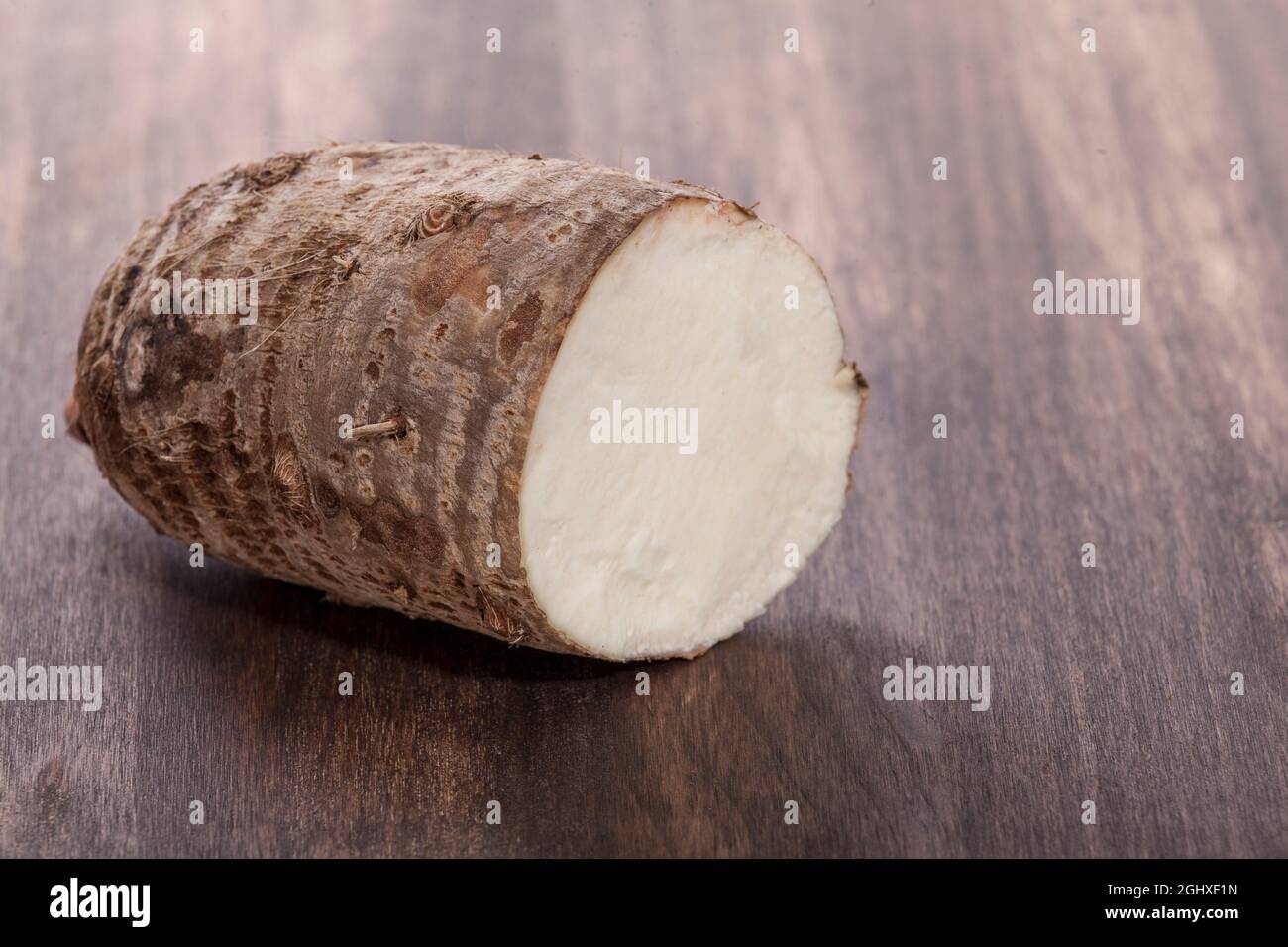 Malanga Edible Tuber Root Of The Plant Called Colocasia Esculenta