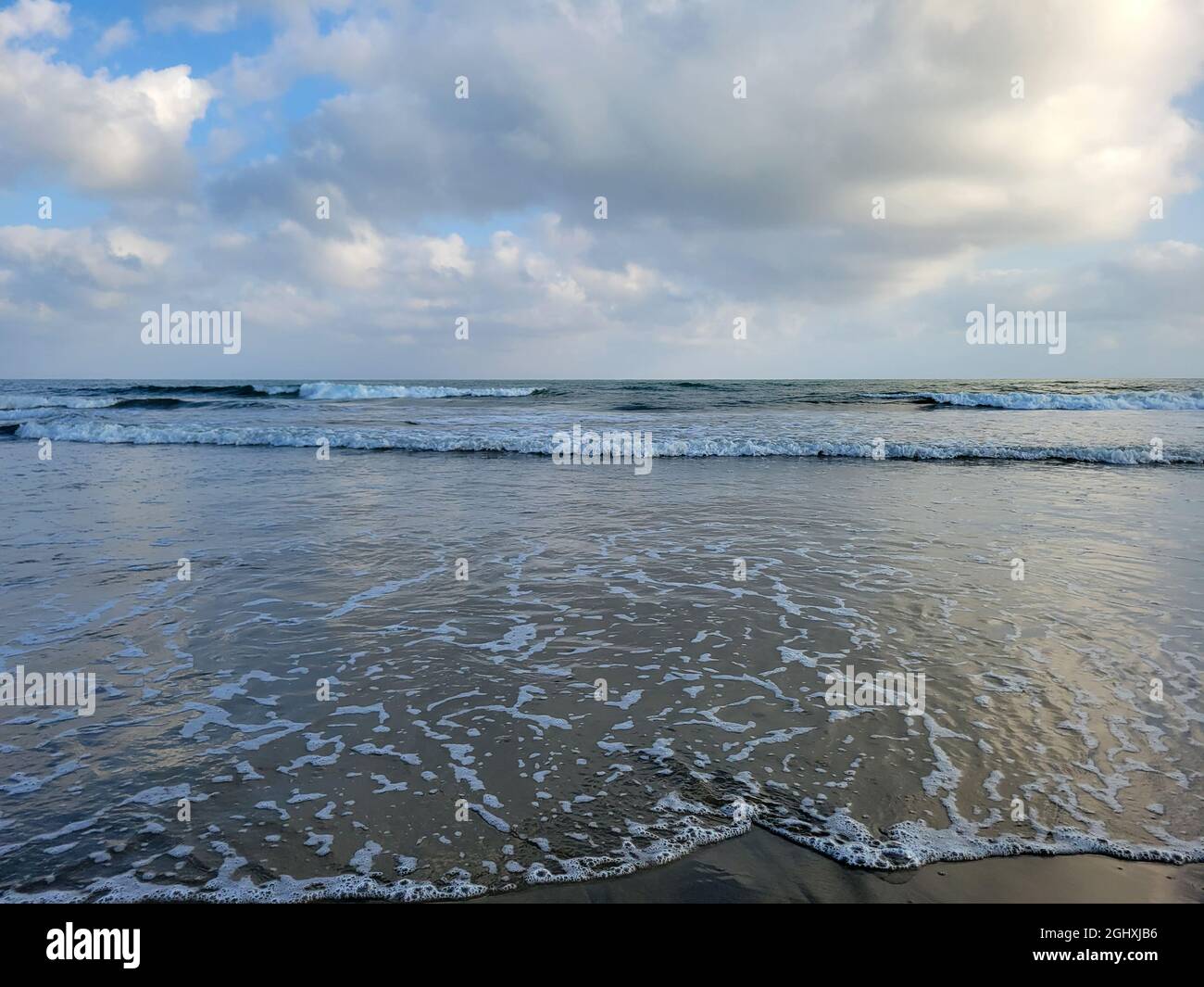 Beach stretches into the distance hi-res stock photography and images ...