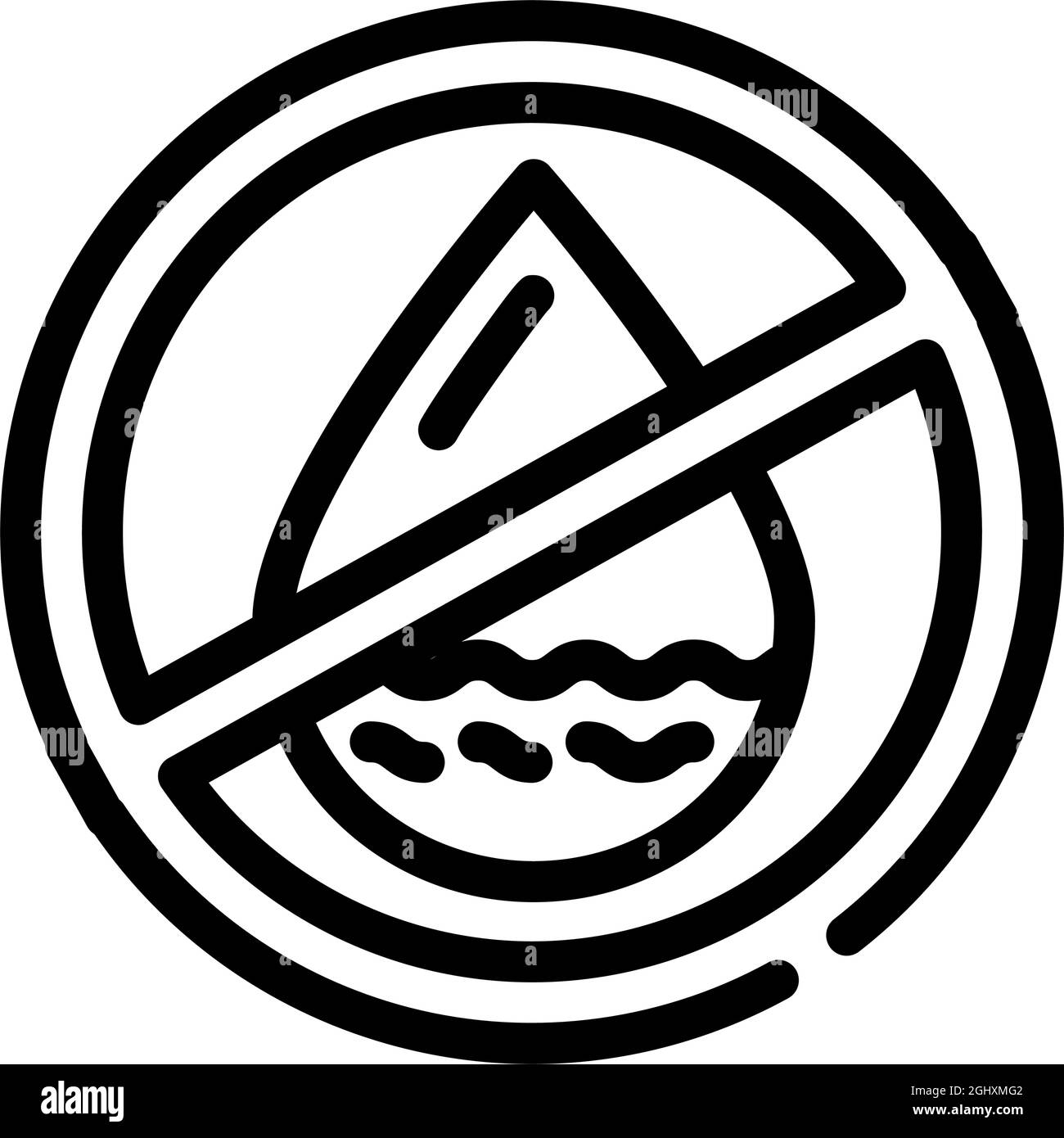 fat free line icon vector illustration Stock Vector Image & Art Alamy