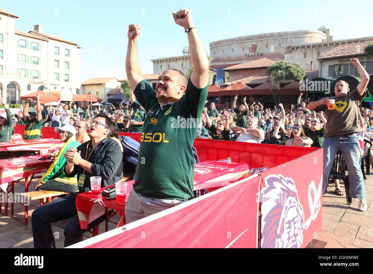 JOHANNESBURG, SOUTH AFRICA Aug 10, 2021 A number of enthusiastic