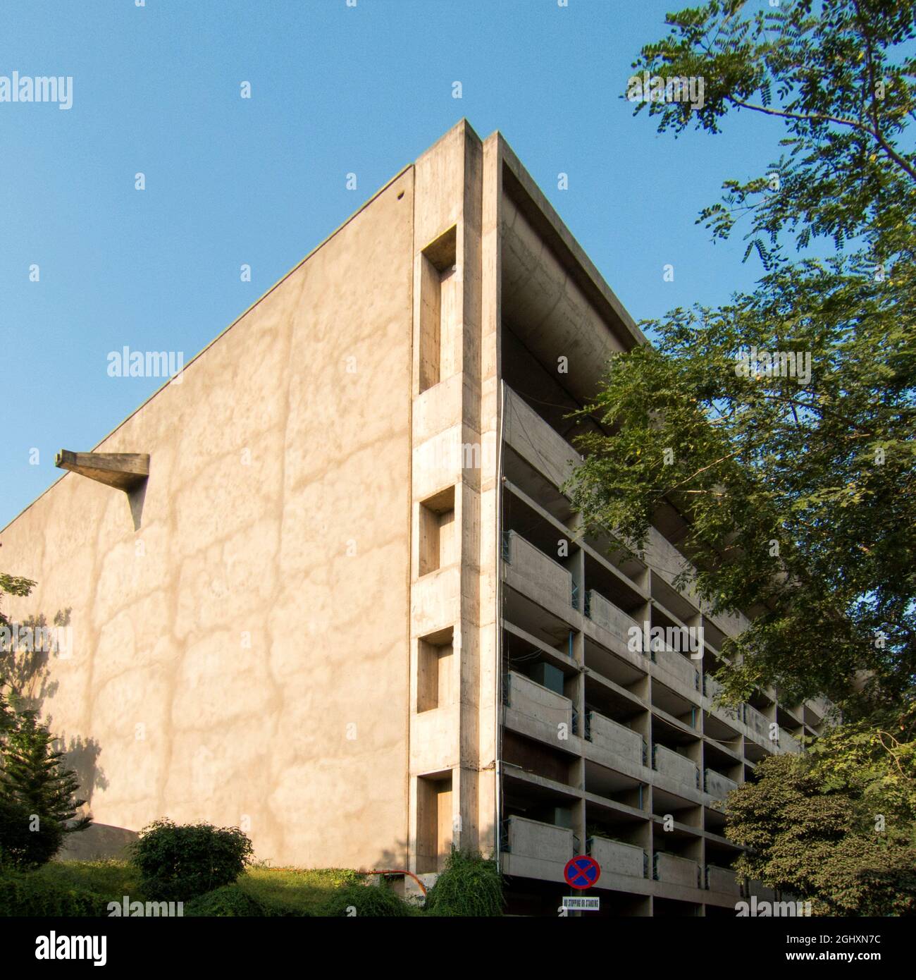 High Court Projected by architect Le Corbusier Chandigarh (capital of