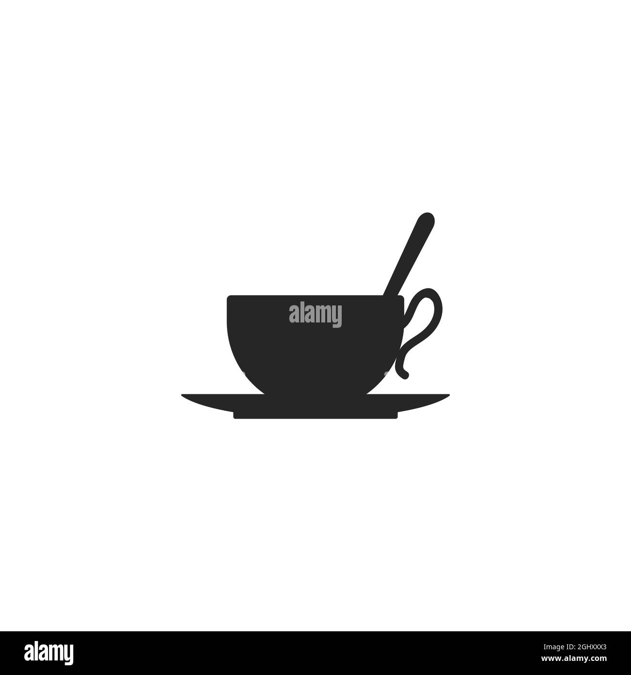 cup icon, cup icon vector, in trendy flat style isolated on white ...