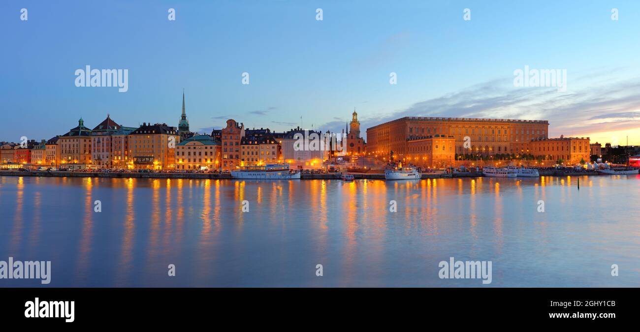 The Royal Palace, Stockholm, Sweden Stock Photo