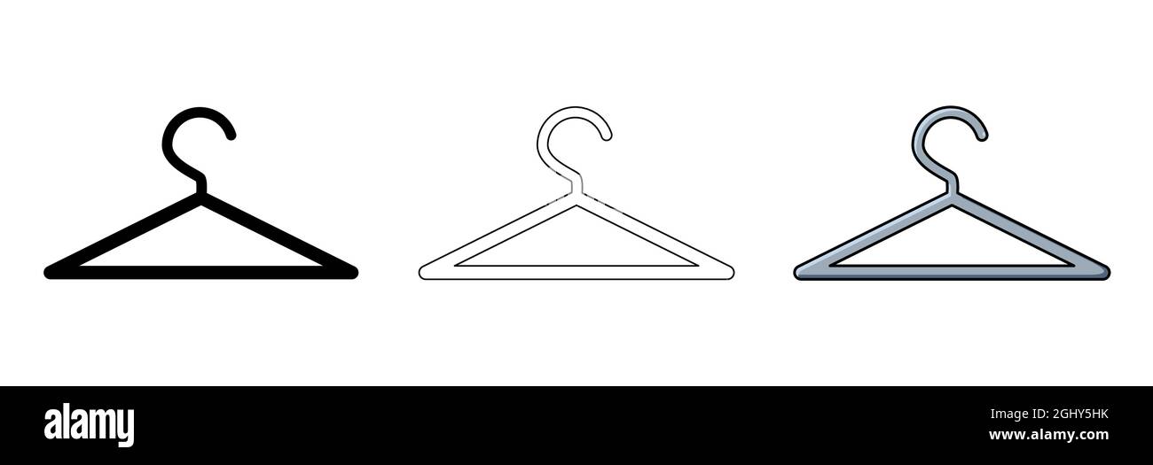 Coat Hanger Icon Images – Browse 105,500 Stock Photos, Vectors, and Video
