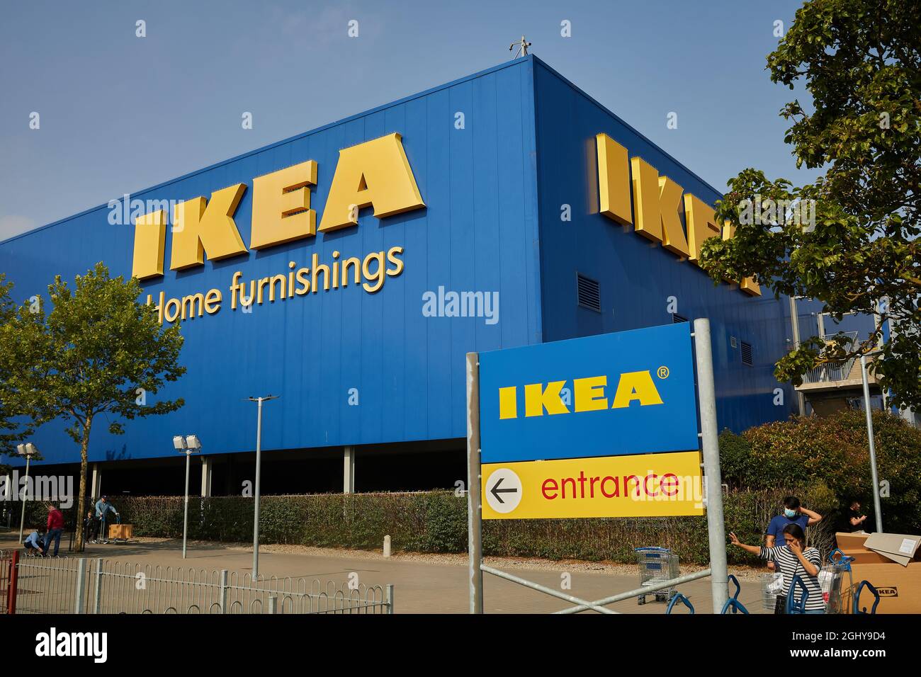 DUBLIN - IRELAND - SEP-04-2021 IKEA Store in Dubin Ireland. Stock Photo