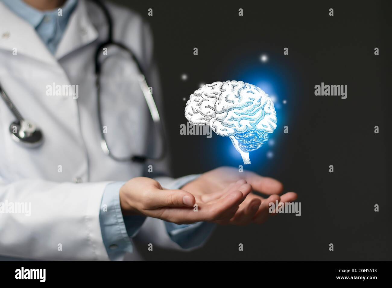 Brain hemorrhage anatomy hi-res stock photography and images - Alamy