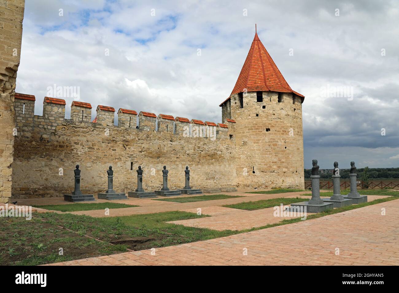 Fortress of Bender in Transnistria Stock Photo