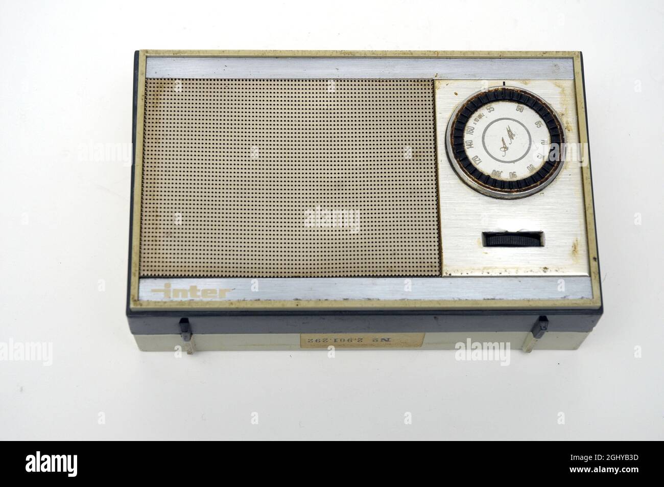 Radio, transistor, radio, vintage, second hand, used, vintage object, 60s, pocket  radio Stock Photo - Alamy