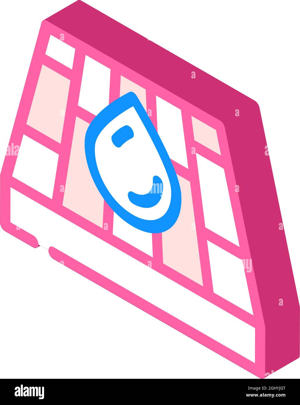 waterproof layer floor isometric icon vector illustration Stock Vector ...