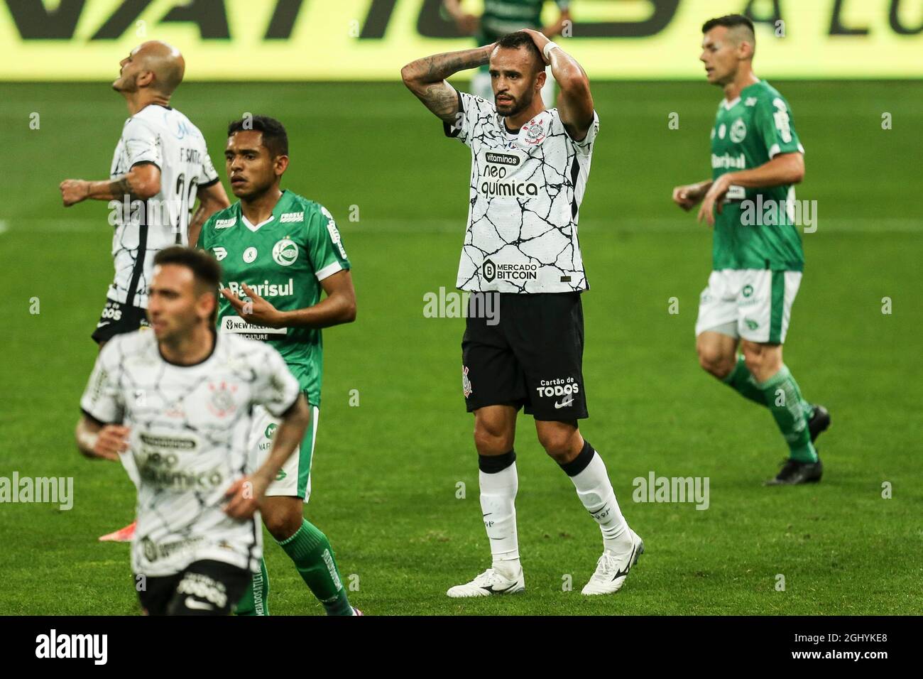 SÃO PAULO, SP - 07.09.2021: CORINTHIANS X JUVENTUDE - Renato Augusto during the game between Corinthians and Youth held at Neo Química Arena in São Paulo, SP. The match is valid for the 19th round of the Brasileirão 2021. (Photo: Marco Galvão/Fotoarena) Stock Photo