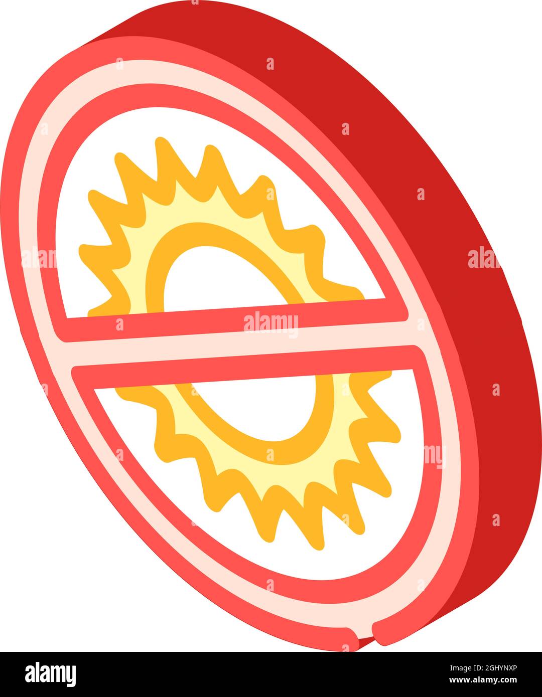 protect from sun rays isometric icon vector illustration Stock Vector ...