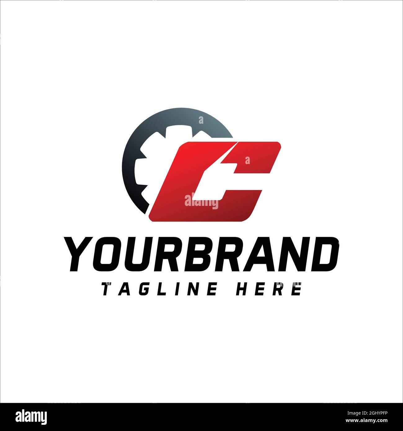 Letter C with Speedometer Logo Template Vector Icon Illustration Design ...