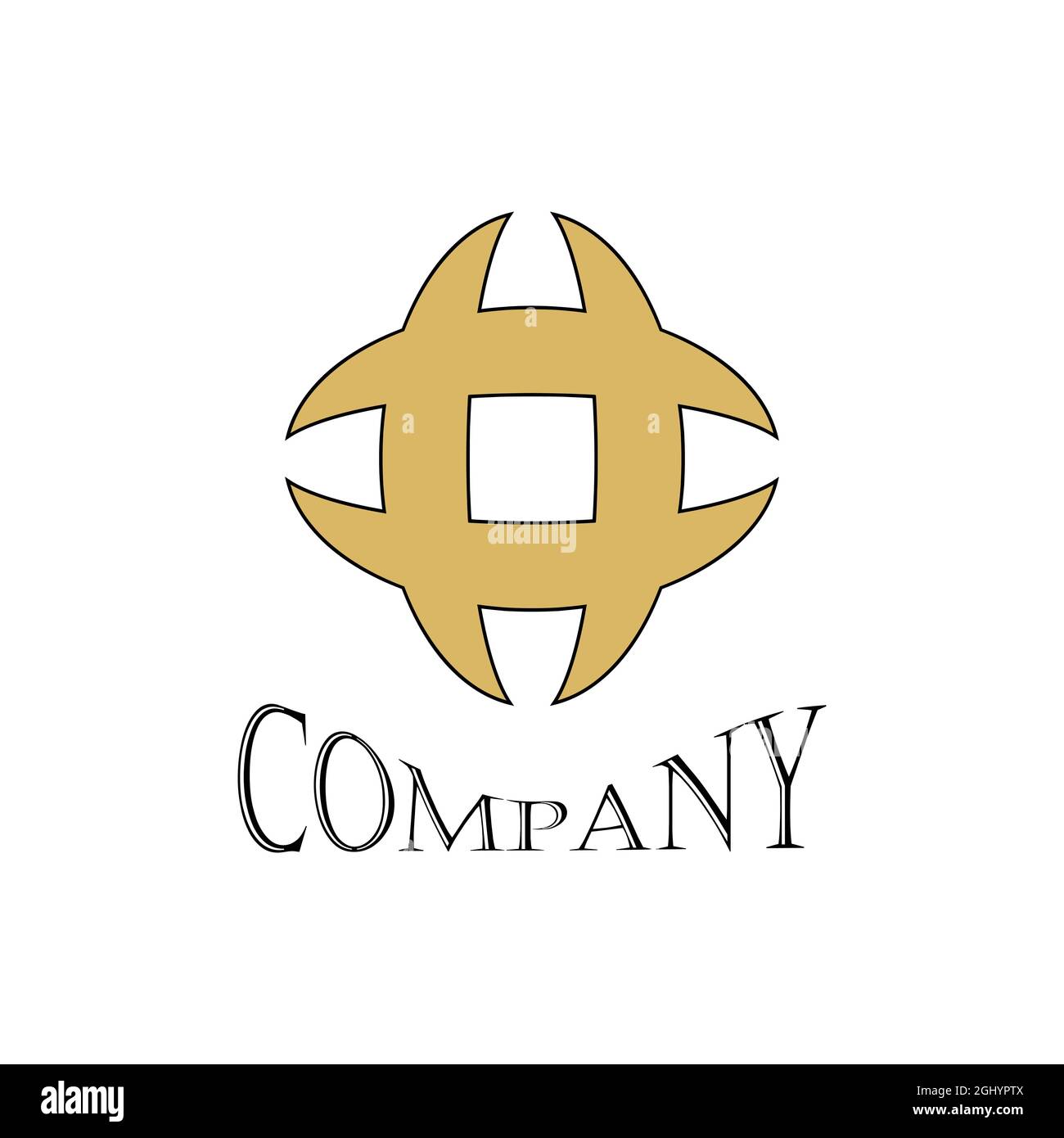 A Simple Image That Can Be Used As A Company Logo Stock Vector Image