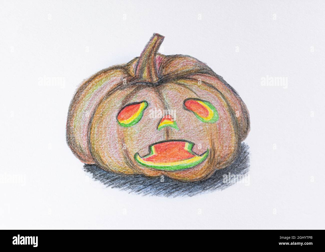 How to Draw a Realistic Pumpkin Step by Step Tutorial  EasyDrawingTips