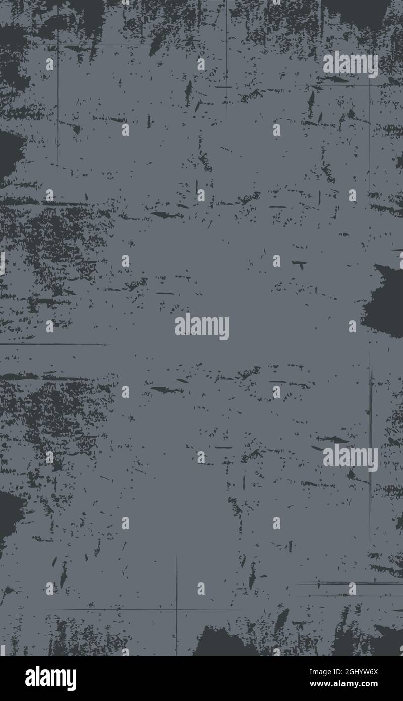 Dark gray realistic old scratched wall - Vector illustration Stock ...