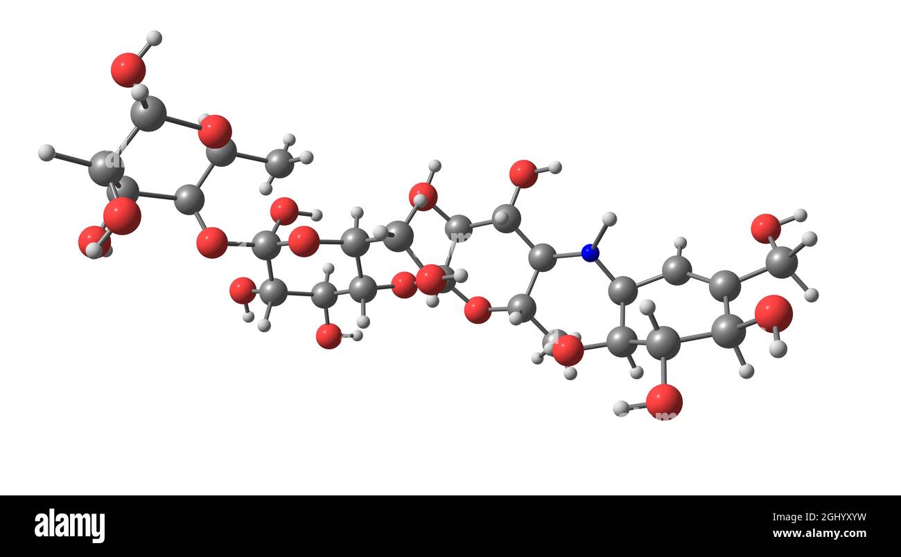 Acarbose is an anti-diabetic drug used to treat diabetes mellitus type ...