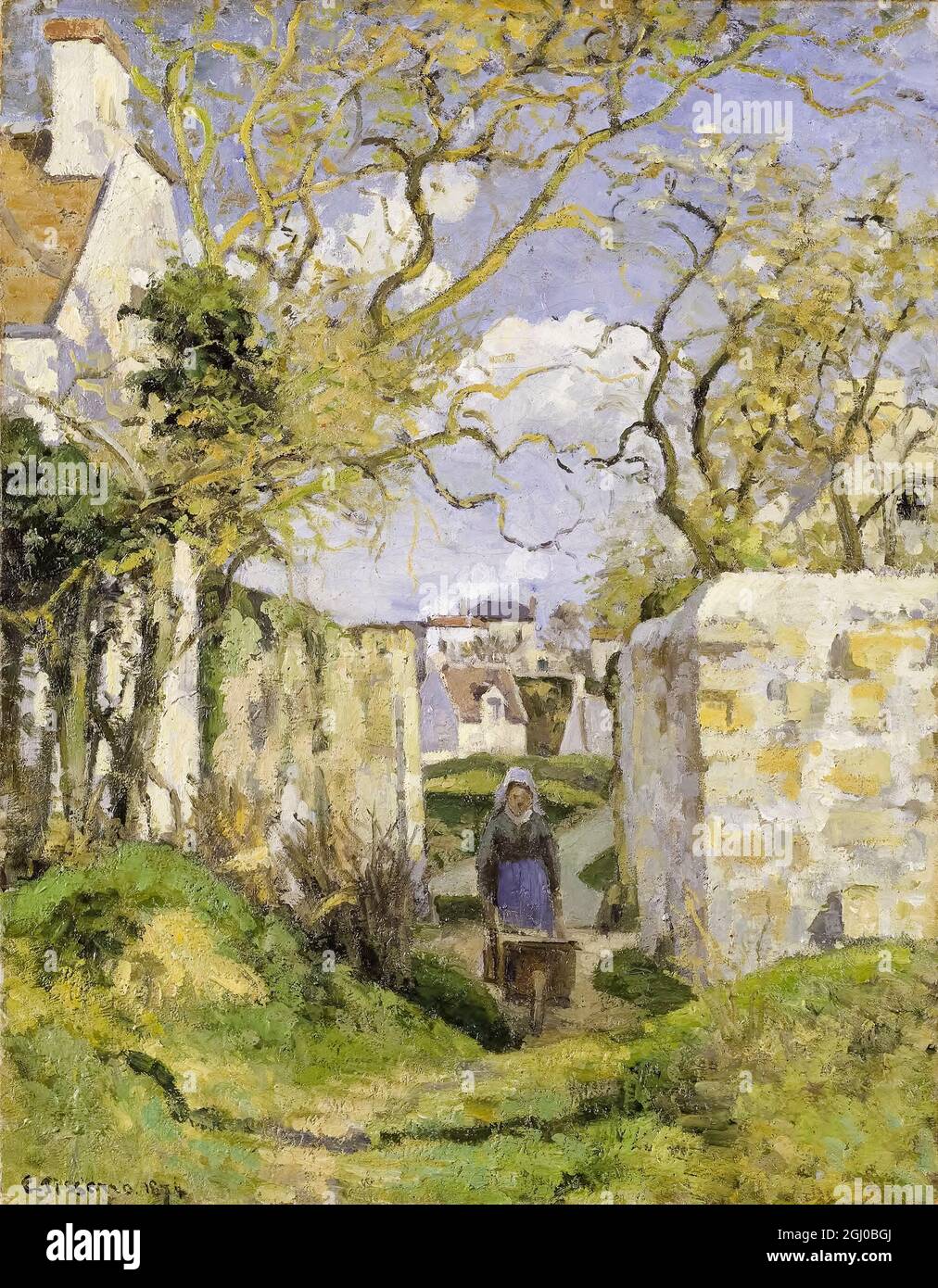 絵画 Camille Pissarro File:Camille pissarro, ritratto di félix pissarro, 1881.jpg