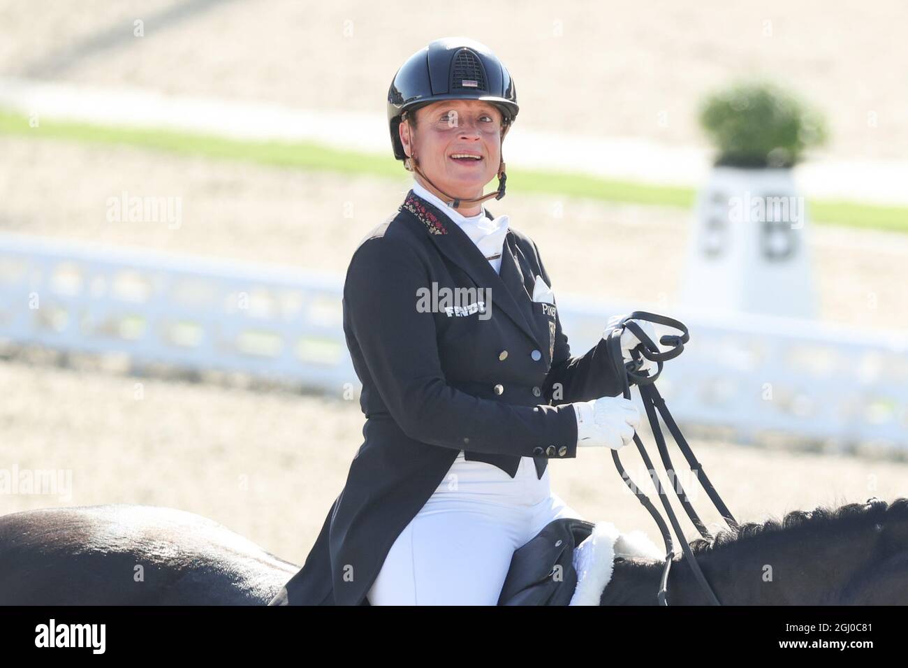 Euro Equestrian Rider Hagen A.T.W., Germany. 08th Sep, 2021. Equestrian sport: European ...