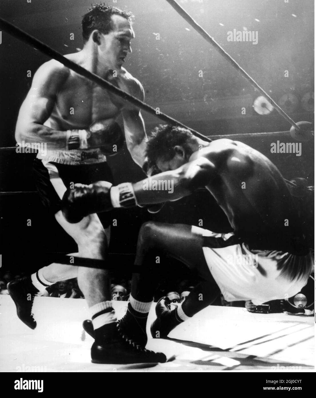 Photo Boxer Sugar Ray Robinson Madison Square Garden