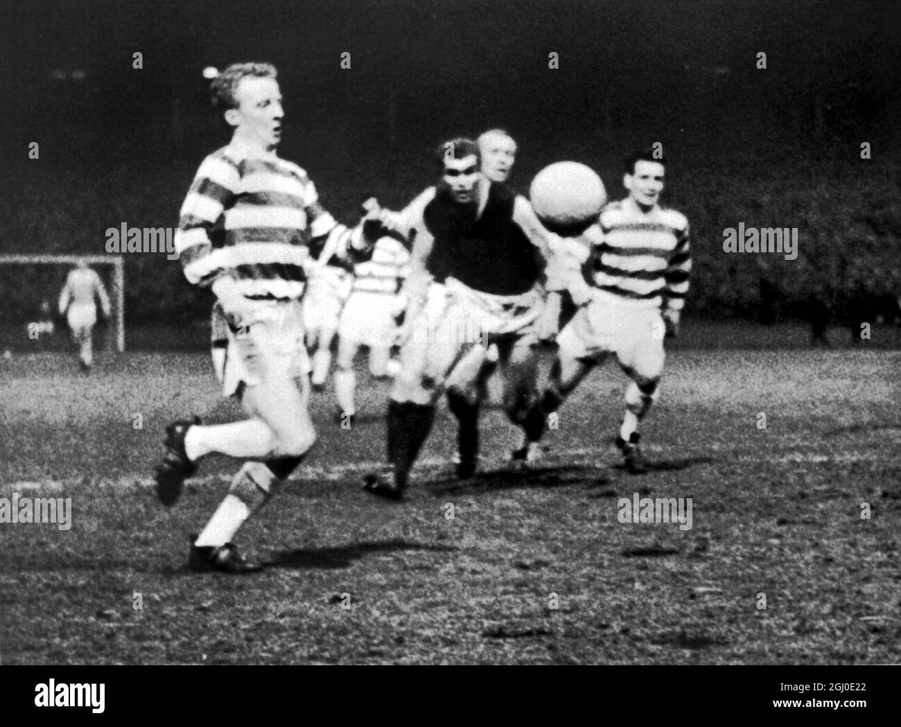 Photo Ancienne 1967 - Celtic FC Vs Dukla Prague - Demi-finale Coupe D'Europe