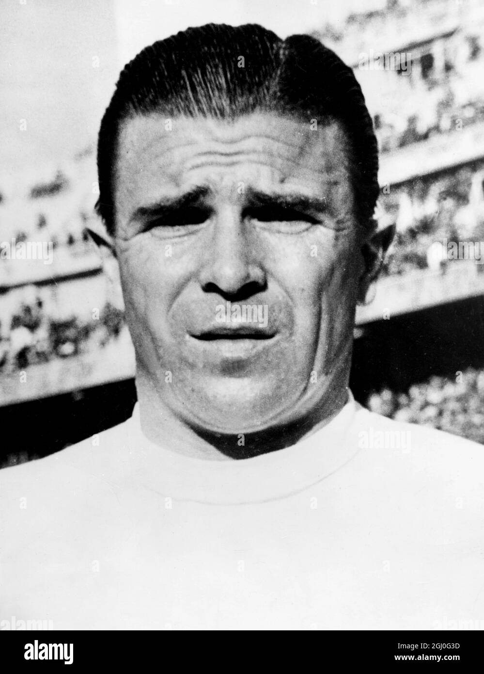 Ferenc Puskas of Real Madrid May 1962 Stock Photo